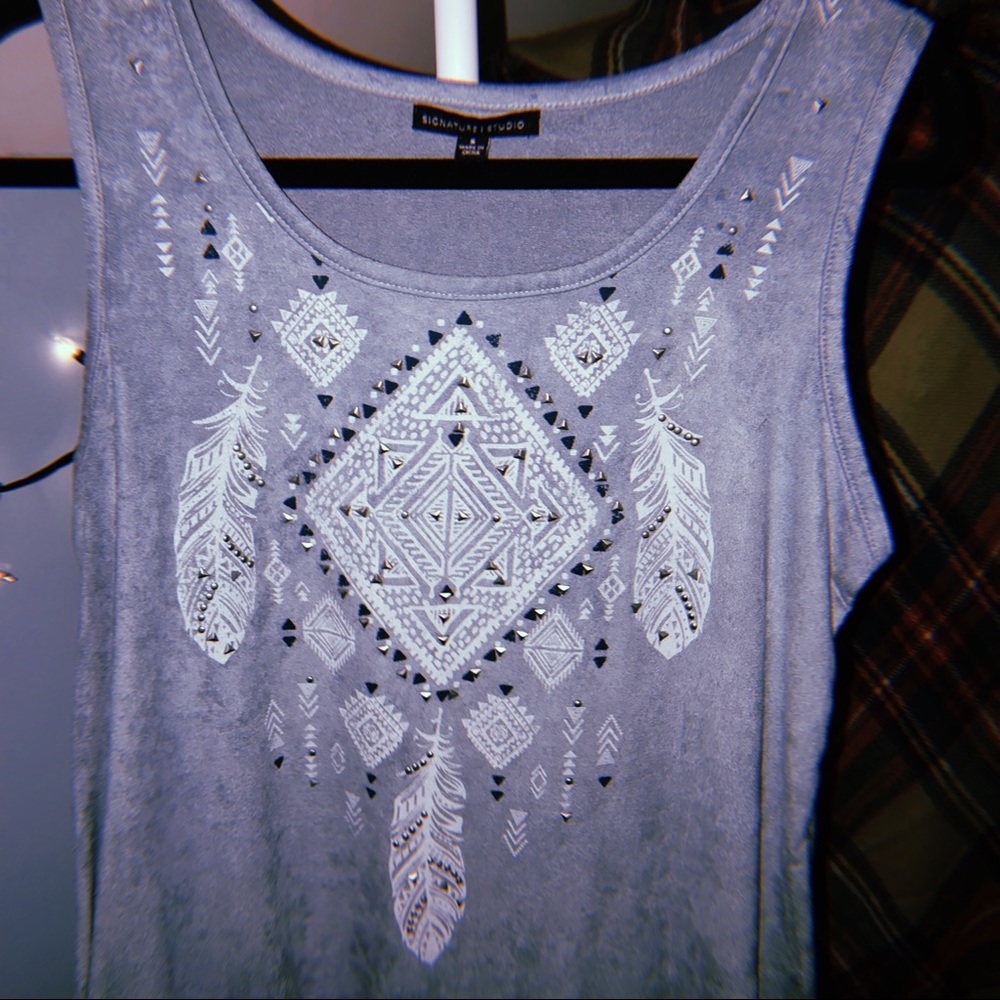 WOMEN’S AZTEC-INSPIRED TANK
